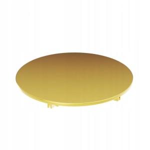 Maskownica zaślepka do zlewozmywaka odpływu złota okrągła korek