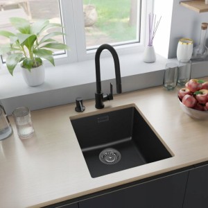 Zlewozmywak podblatowy jednokomorowy onyx Franke Sirius Sid 110-34 bateria do wyboru