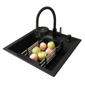 Zestaw zlew Franke Sirius Sid 610 bateria + dozownik + myjka + koszyk