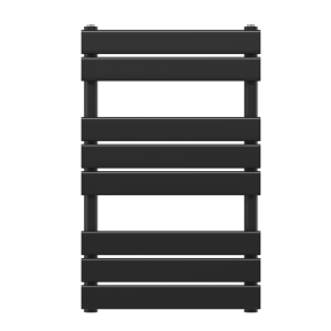 Grzejnik łazienkowy czarny 80 cm x 50 cm Oslo