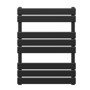 Grzejnik łazienkowy czarny 80 cm x 60 cm Oslo 