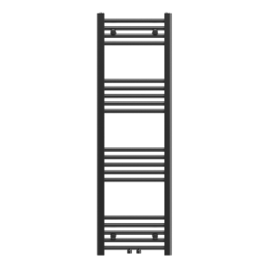 Grzejnik łazienkowy nowoczesny drabinkowy czarny 130x40 cm Raven