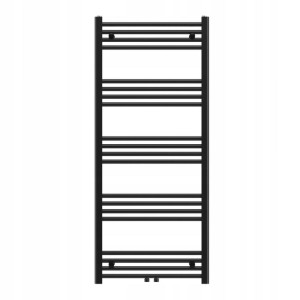 Grzejnik łazienkowy nowoczesny drabinkowy czarny 140x60 cm Raven
