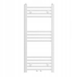 Grzejnik łazienkowy nowoczesny drabinkowy biały 90x40 cm Raven