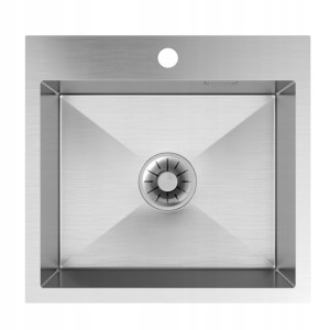 Zlewozmywak stalowy jednokomorowy inox Silvo 48