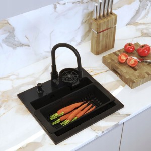 Zestaw - zlewozmywak Mini - bateria kuchenna - myjka - dozownik - syfon