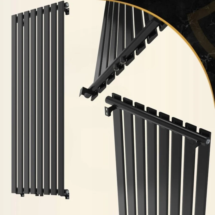 Grzejnik-pionowy-ozdobny-1400x600-CZARNY-kaloryfer-916W-panelowy-FERO-Wysokosc-1400-mm.jpg