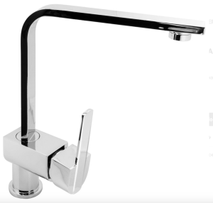 Bateria kuchenna stojąca kran zlewozmywakowy obrotowa wylewka chrom NOVA 