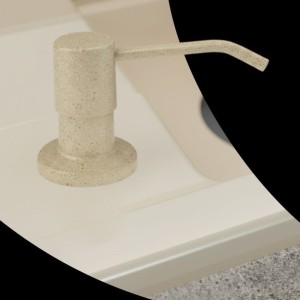 Dozownik do płynu do naczyń, do mydła 360 ml beżowy PG