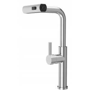 Bateria kuchenna wyciągana wylewka kran kuchenny 3 strumienie chrom CANO