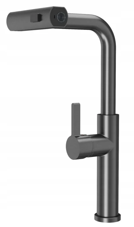 BATERIA-KUCHENNA-Z-WYCIAGANA-WYLEWKA-GUN-GREY-3-STRUMIENIE-WODY-KRAN-GIRO-Typ-montazu-stojaca.webp