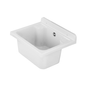 Komora gospodarcza komora przemysłowa zlewozmywak zlew pralniczy biała HOKA