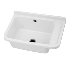 Komora gospodarcza komora przemysłowa zlewozmywak pralniczy biała DIANA