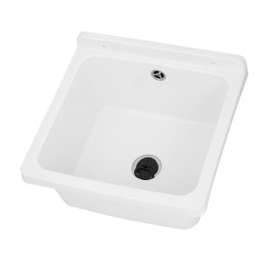 Komora gospodarcza komora przemysłowa zlewozmywak pralniczy biała RITA