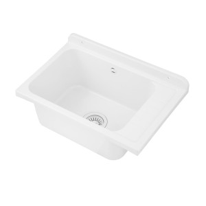 Komora gospodarcza komora przemysłowa zlewozmywak pralniczy biała ZONE