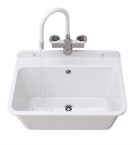 Zestaw gospodarczy - komora techniczna biała REGO - bateria PARO - syfon