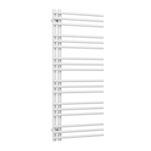 Grzejnik łazienkowy ścienny grzejnik wodny drabinka 120x50 cm biały LOMEA