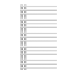 Grzejnik łazienkowy ścienny grzejnik wodny drabinka 90x50 cm biały LOMEA