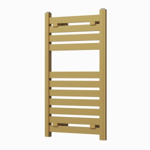 Grzejnik łazienkowy ścienny kaloryfer wodny drabinka 80x50 cm złoty ARTO