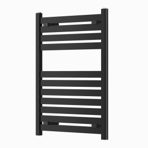 Grzejnik łazienkowy ścienny kaloryfer wodny drabinka 80x60 cm czarny ARTO
