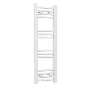 Grzejnik łazienkowy ścienny kaloryfer wodny drabinka 100x30 cm biały BASER 