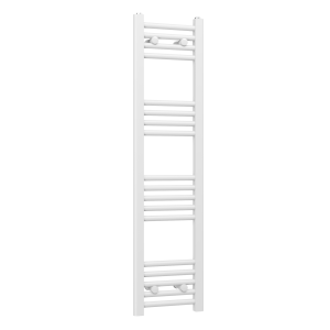 Grzejnik łazienkowy ścienny kaloryfer wodny drabinka 120x30 cm biały BASER 