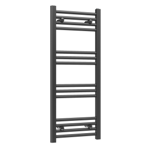 Grzejnik łazienkowy ścienny kaloryfer wodny drabinka 100x40 cm czarny BASER 