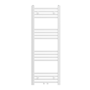Grzejnik łazienkowy ścienny kaloryfer wodny drabinka 110x40 cm biały BASER 
