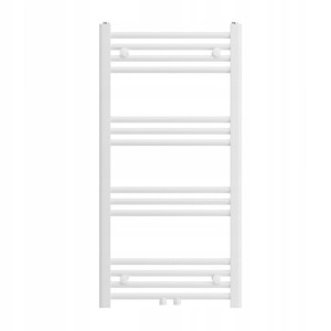 Grzejnik łazienkowy ścienny kaloryfer wodny drabinka 100x50 cm biały BASER 