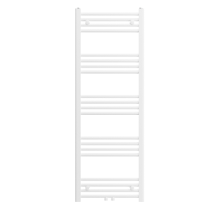 Grzejnik łazienkowy ścienny kaloryfer wodny drabinka 140x50 cm biały BASER 