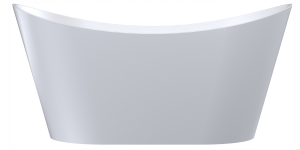Wanna wolnostojąca łazienkowa 150 cm konglomerat syfon korek do wanny DOMA
