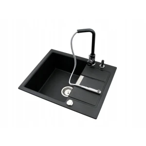 Zestaw - zlew Franke Sirius Sid 611- 62 -bateria Sirius Side - dozownik - syfon
