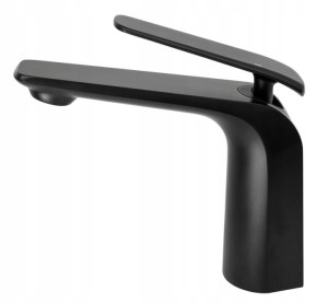 Bateria umywalkowa stojąca bateria nablatowa kran łazienkowy czarny CESO