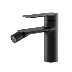 Bateria bidetowa stojąca łazienkowa jednouchwytowa kran kaskada czarna ROLES