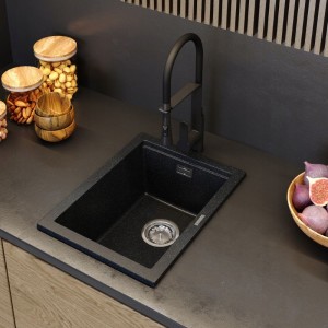 Zlewozmywak granitowy wąski Tuga 38