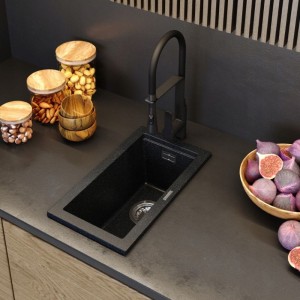 Zlewozmywak granitowy wąski Tuga 28