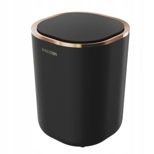 Kosz na śmieci bezdotykowy czarny automatyczny z czujnikiem ruchu 12l 
