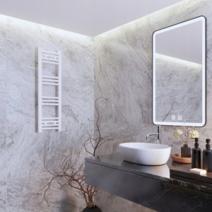 Grzejnik łazienkowy biały drabinkowy 30 x 100 cm montaż 180 Breno